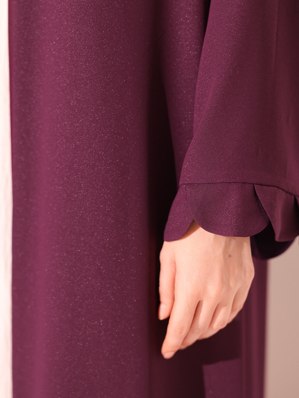 Dark Purple Soft Sparkles