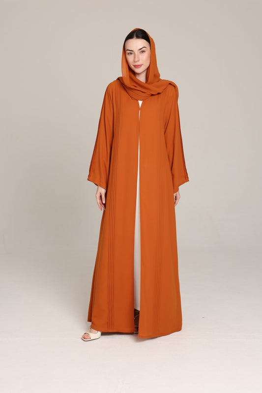 Dark Amber Pleats