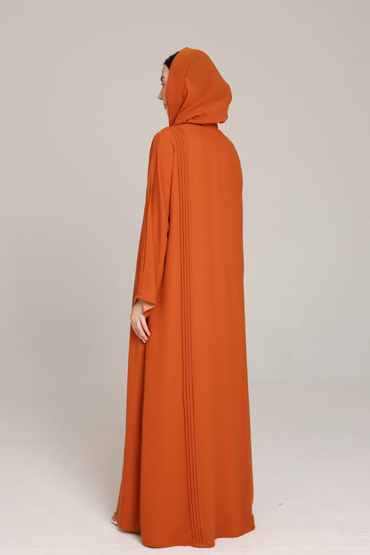 Dark Amber Pleats