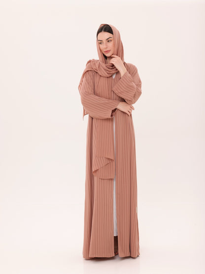 Nude Pink Striped
