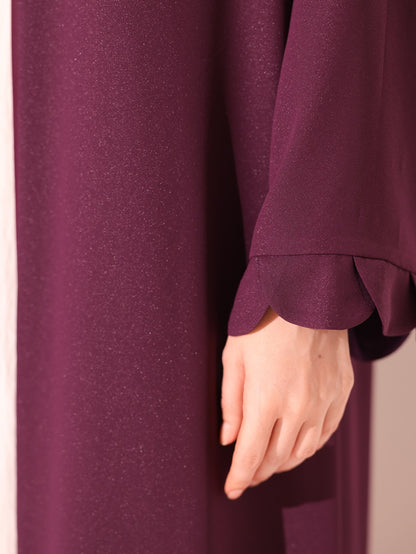 Dark Purple Soft Sparkles